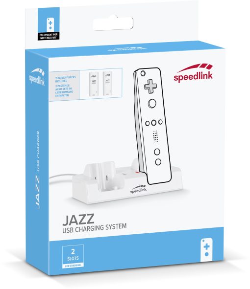 Stand incarcare (dual charger) Speedlink, SL-3406-WE pentru controller consola Nintendo WII / WII U - imagine 4