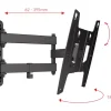 Suport profesional universal inclinabil si pivotant pentru TV, diagonale 19"-42", max 30 kg, One For All, WM4251 - imagine 2