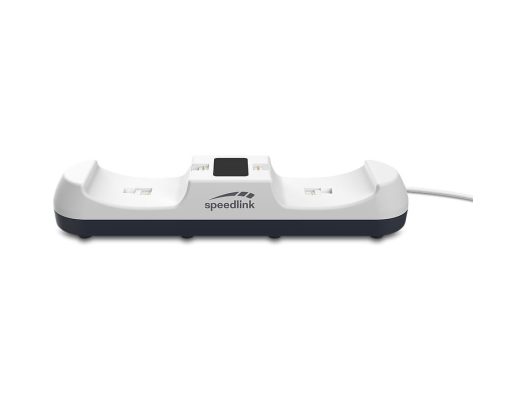 Stand incarcare (dual charger) pentru controller consola PlayStation 5, Speedlink, SL-460001-WE - imagine 4