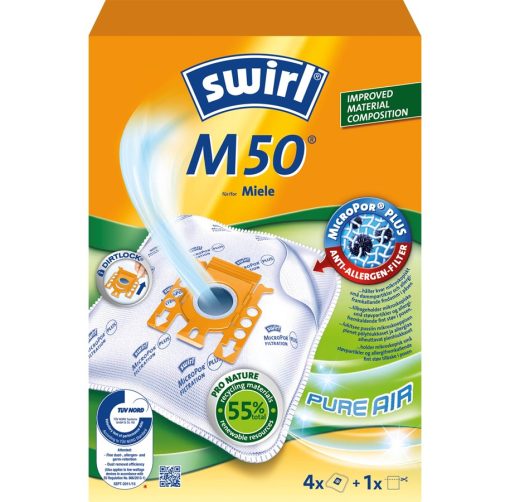Set 4 saci si 1 filtru pentru aspirator Melitta, M50 / 99757, 6765954