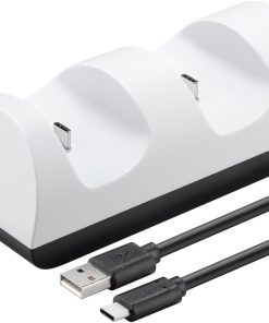 Stand incarcare (dual charger) pentru controller consola PlayStation 5, Goobay