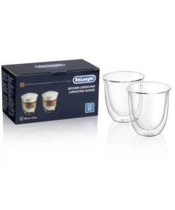Set 2 pahare capuccino, DeLonghi, 190 ml, 5513284161