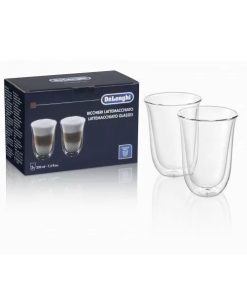Set 2 pahare LatteMachiato, DeLonghi, 220 ml, 5513284171