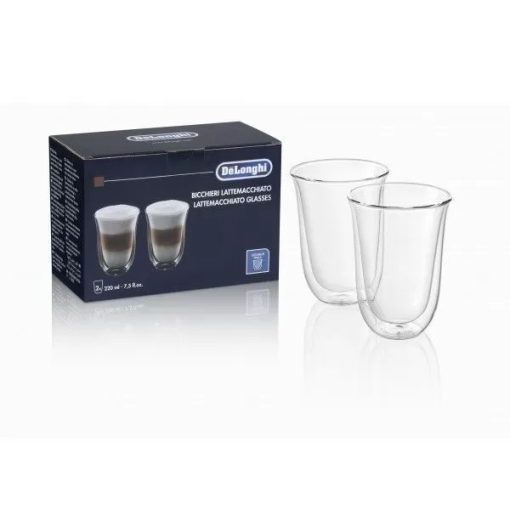 Set 2 pahare LatteMachiato, DeLonghi, 220 ml, 5513284171