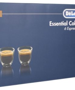 Set 6 pahare Esential Collection, DeLonghi, 60 ml, DLSC300, 5513296651