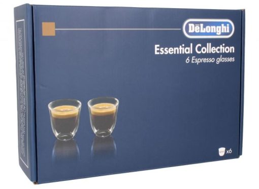 Set 6 pahare Esential Collection, DeLonghi, 60 ml, DLSC300, 5513296651