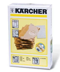 Set 5 saci + 1 microfiltru pentru aspirator Karcher, 6.904-143.0