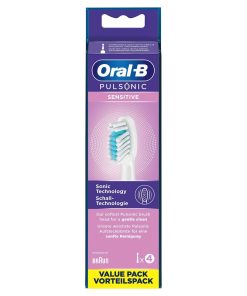 Set 4 rezerve periuta de dinti electrica Braun Oral-B Pulsonic Sensitive, 80334589