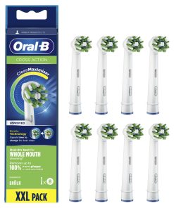 Set 8 rezerve periuta de dinti electrica Braun Oral-B Cross Action, 80339341