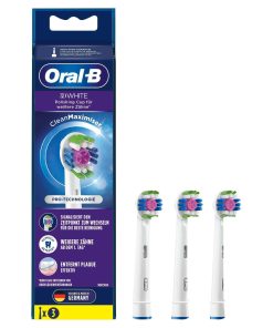 Set 3 rezerve periuta de dinti electrica Braun Oral-B 3D White EB18, 80363203