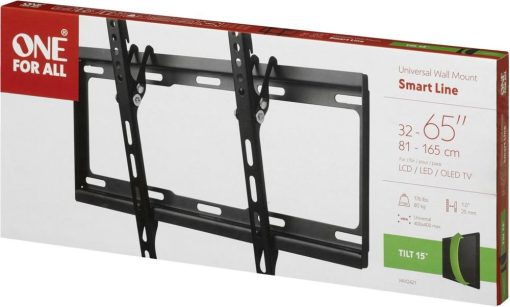 Suport profesional universal inclinabil pentru TV, diagonale 32"-65", max 80 kg, One For All, WM2421 - imagine 2