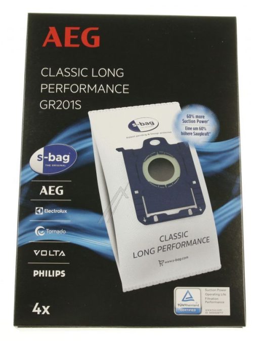 GR201S  SAC ASPIRATOR GR201S CLASSIC LONG PERFORMANCE,  4 BUC.