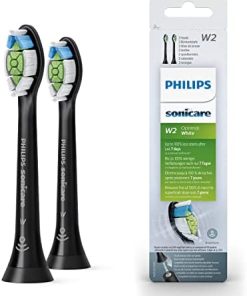 Set 2 rezerve periuta de dinti electrica Philips Sonicare W2 Optimal White, HX6062/13