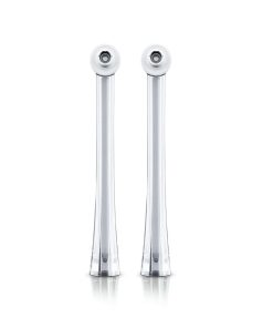 Set 2 rezerve periuta de dinti electrica Philips Sonicare AirFloss Ultra, Gri, HX8032/07