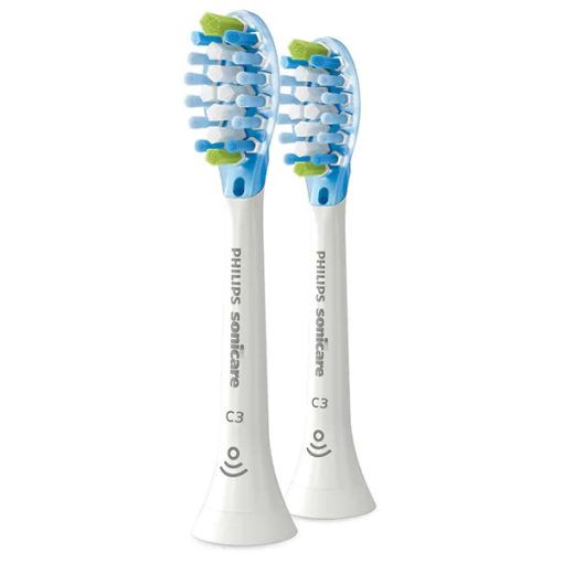 Set 2 rezerve periuta de dinti electrica Philips Sonicare C3 Premium Plaque Control, HX9042/17