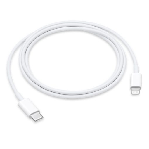 Cablu date APPLE MM0A3ZM/A, Lightning - USB-C, 1m, alb