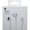 Casti APPLE EarPods MMTN2ZM/A, cu fir, in-ear, microfon, conector Lightning, alb - imagine 2