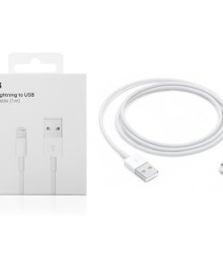 Cablu date APPLE MXLY2ZM/A, Lightning-USB A, 1m, alb