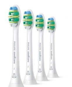 Set 4 rezerve periuta de dinti electrica Philips Sonicare Intercare, Alb, HX9004/10