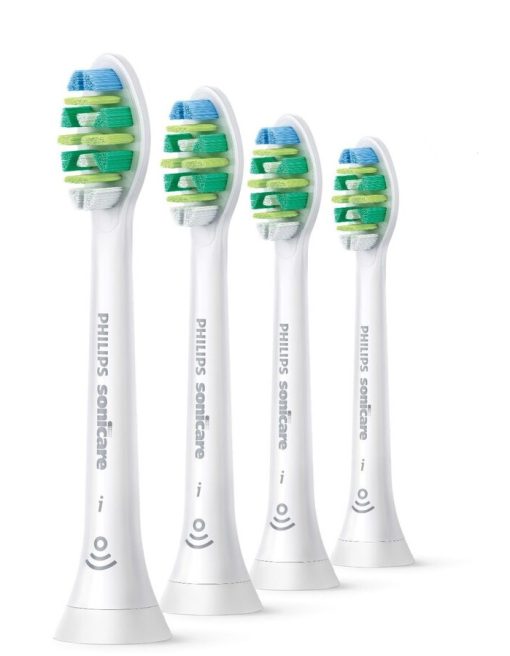 Set 4 rezerve periuta de dinti electrica Philips Sonicare Intercare, Alb, HX9004/10