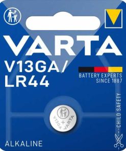Baterie buton alcalina LR44 Varta, V13GA