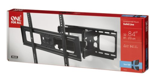 Suport profesional universal inclinabil pentru TV, diagonale 32"-84", max 60 kg, One For All, WM4661 - imagine 2