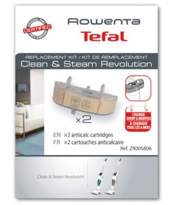 Set 2 filtre anticalcar pentru aspirator cu abur Rowenta, ZR005806
