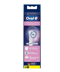 Set 3 rezerve periuta de dinti electrica Braun Oral-B Sensitive Clean 3ER, 80363300
