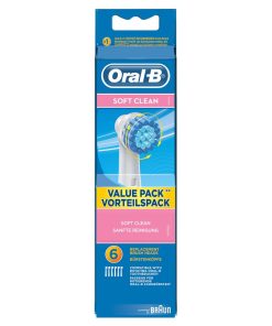 Set 6 rezerve periuta de dinti electrica Braun Oral-B Soft Clean, 80243515