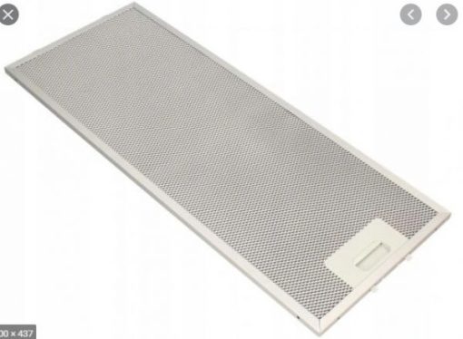 Filtru aluminiu antigrasime pentru hota Gorenje, 200 x 500 x 9 mm, 530367