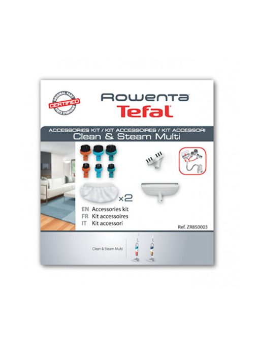 Set accesorii pentru aspirator cu aburi Rowenta, ZR850003