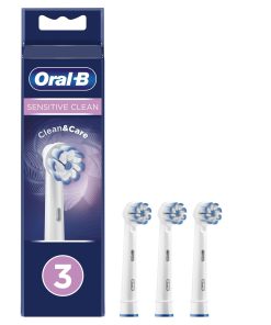 Set 3 rezerve periuta de dinti electrica Braun Oral-B Sensitive Clean, Clean&Care, 80338478