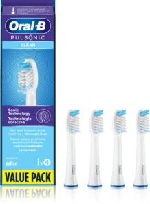 Set 4 rezerve periuta de dinti electrica Braun Oral-B Pulsonic Clean, 80334325