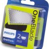 Rezerva aparat de ras Philips OneBlade, 2 buc, QP220/50 - imagine 2