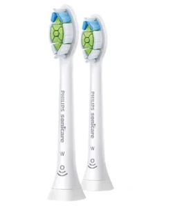 Set 2 rezerve periuta de dinti electrica Philips Sonicare W Optimal White, Alb, HX6062/10