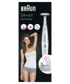 Trimmer 3 in 1 Braun Silk epil, 4 accesorii, FG1100, 81715745