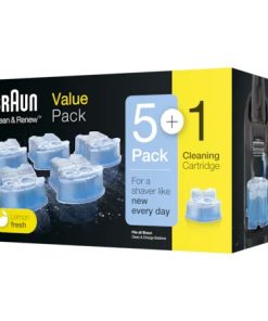Set 6 cartuse pentru statie de curatare Braun Clean & Renew, 81662201