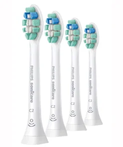 Set 4 rezerve periuta de dinti electrica Philips Sonicare C2 Optimal Plaque Defence, Alb, HX9024/10