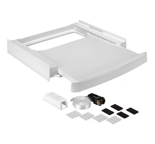 Kit universal de suprapunere masina de spalat / uscator, 60 x 60 cm, Wpro, C00378975, 484000008436