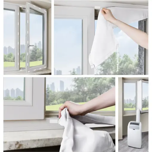 Banda izolare pentru aparat de aer conditionat portabil Wpro, C00649277, ASK007, 488000649277 - imagine 4