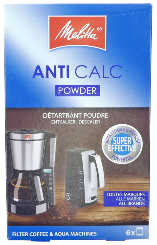 Pudra decalcifiere Melitta pentru espressor, 6 x 20gr, 6762482