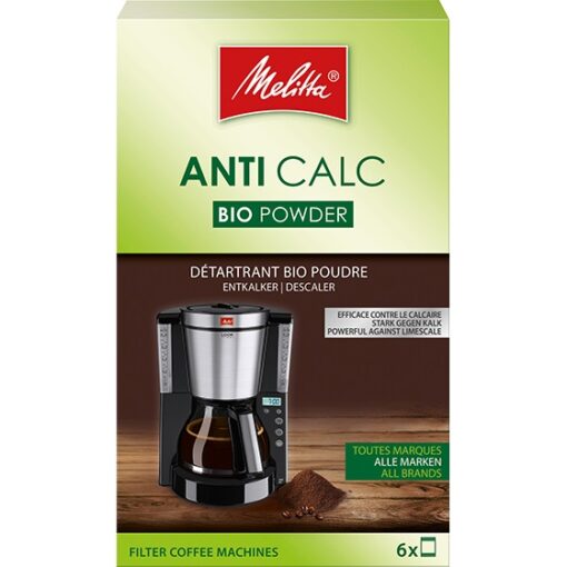 Pudra decalcifiere Bio universala Melitta pentru espressor, 6 x 20gr, 6772994