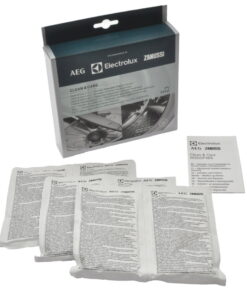 Anticalcar 3 in 1 Clean & Care pentru masina de spalat rufe / vase, Electrolux, 6 plicuri, M3GCP400, 9029799187