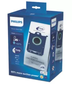 Set 16 saci S-Bag pentru aspirator Philips, FC8021/05