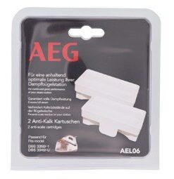 Set 2 filtre anticalcar pentru statie de calcat AEG, AEL06, 9001672782